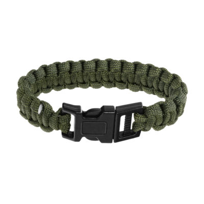 Paracord 550 Survival-Armband – Olive