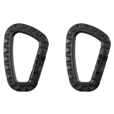 CAR-16 Karabinerhaken Black – 2 Stk.