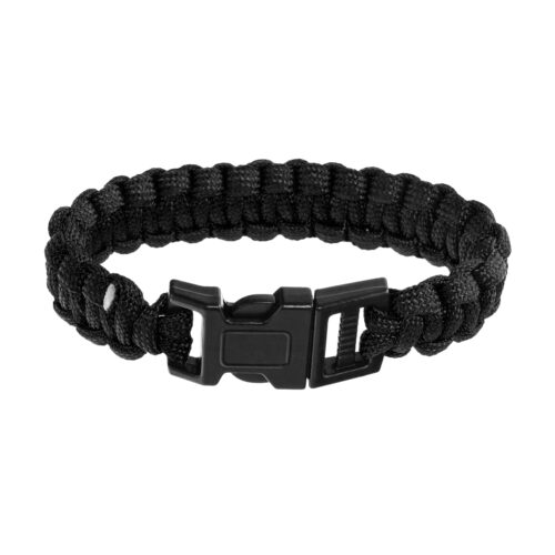 Bracelet Paracord 550 boucle - Black