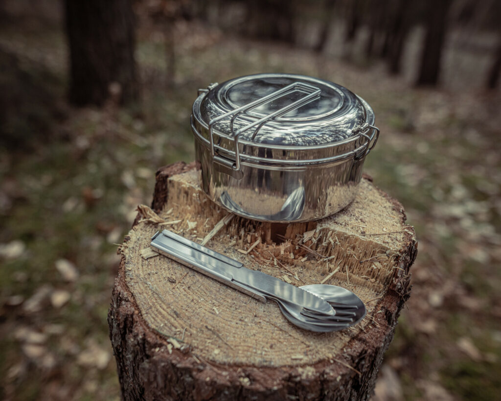 Badger Outdoor 3-teilige Kochgeschirr 3Steelcook