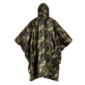 Poncho Rain Rip-Stop - Woodland