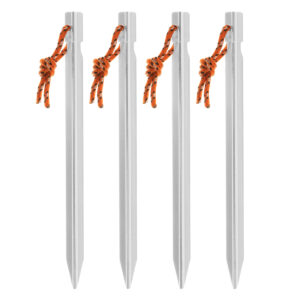 Śledzie aluminiowe Reflex - 4 szt.