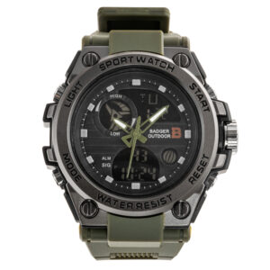 Zegarek Grid - Army Green/Black